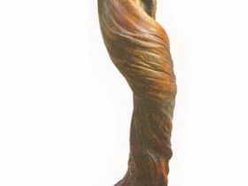 树根上也能有雕刻艺术