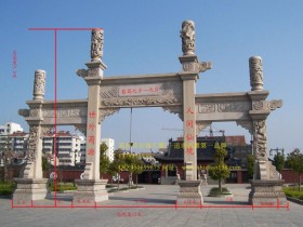 石头牌坊制造的涵义