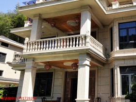 阳台围栏选择石头护栏或者石栏杆更具特色