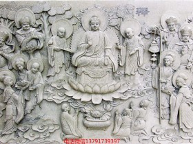 寺院壁画图片_寺院浮雕照壁样式大全有哪些