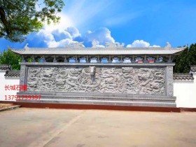 几个关于景区浮雕九龙壁建造介绍