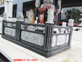 寺庙宫殿石材栏杆护栏图片样式大全