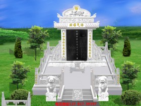 高档石雕墓碑图片样式及设计效果图