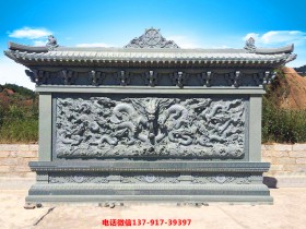 浮雕九龙壁图片样式及象征性作用