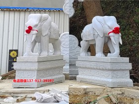 石雕大象的吉祥寓意
