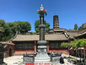 寺院石雕经幢图片样式及信仰
