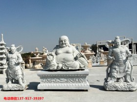 石雕弥勒佛在寺院中的作用