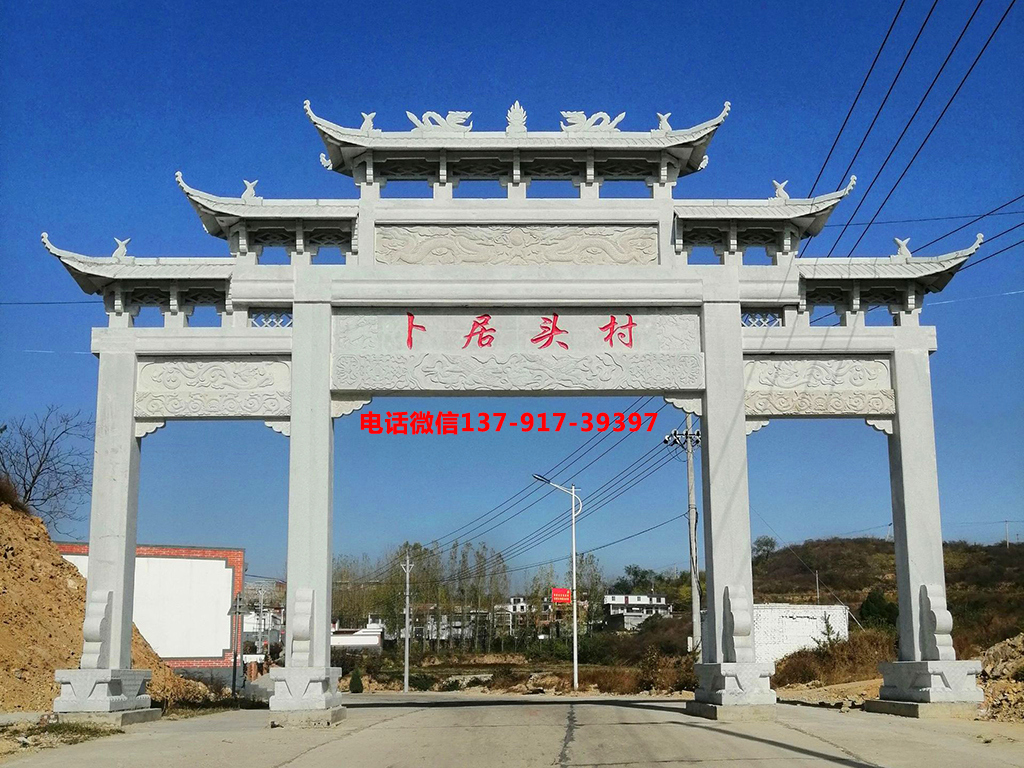 牌坊上的石雕的寓意__牌坊石雕呈现意义和象征