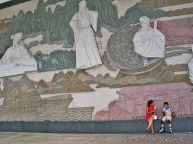 城市广场浮雕壁画景墙的制作意义