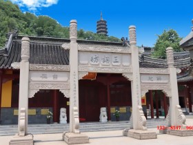 村庄石牌坊牌楼的区别雕刻形状与石材价格