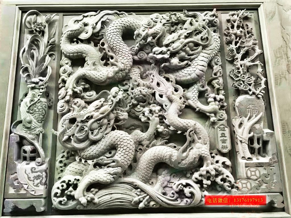 湖南文庙浮雕_道教石雕壁画设计制作