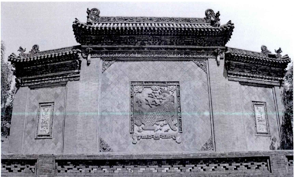 九龙壁石雕照壁浮雕影壁吉祥作用和图片大全