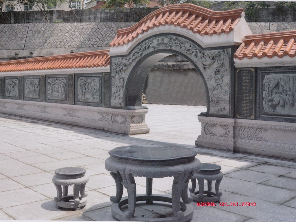 十个大门口迎门墙作用和九龙壁影壁图片大全