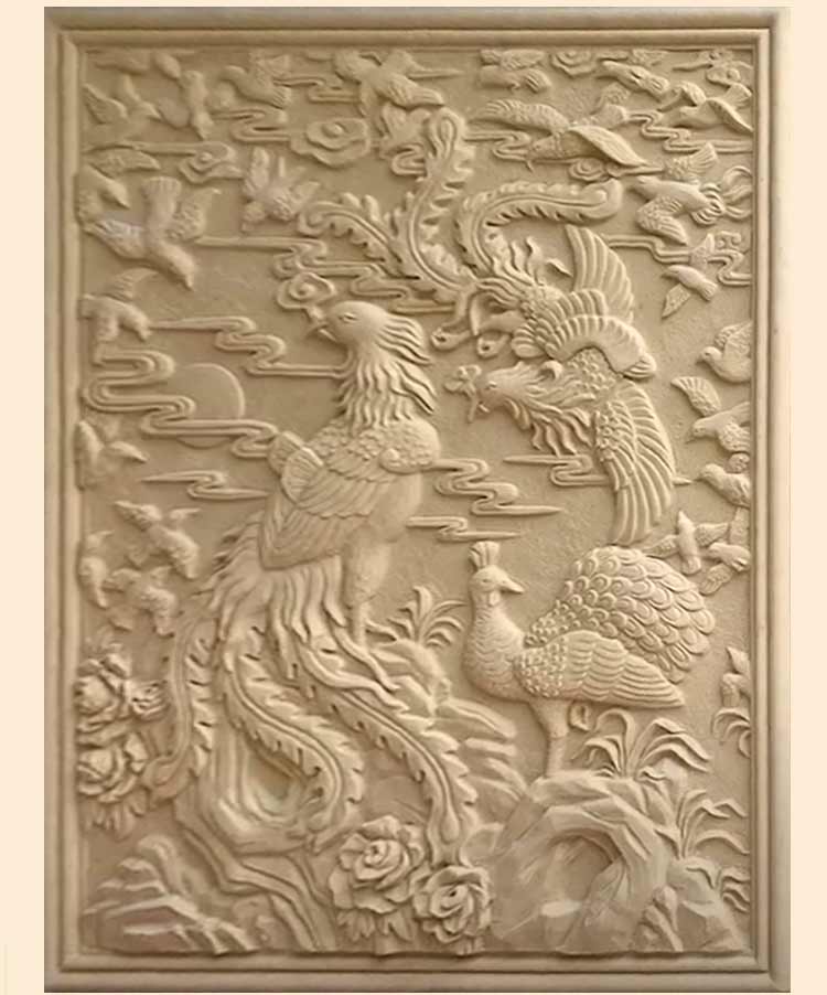 雕刻壁画怎么做？石雕壁画图片大全集