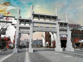 石牌坊雕刻制作-中国建筑文化的传承