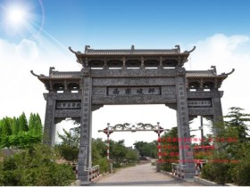 农村古建门楼_园林牌坊图片大全