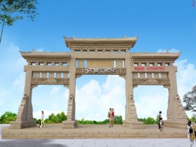 农村石牌楼厂家价格和进士牌坊修建的意义