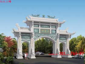 如何预算村口石大门价格_福建牌坊制作主要事项有哪些
