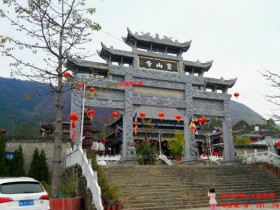 古建筑牌坊石牌楼制作的艺术手法借景