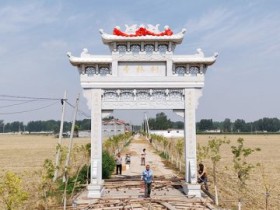 十大石牌坊和仿古牌楼图片设计案例价格