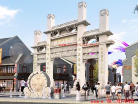 农村牌坊门楼文化精髓-斗拱和卯榫结构