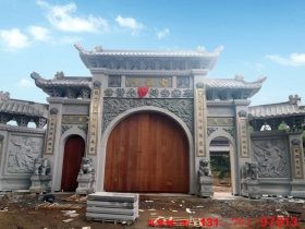 湖南山门石牌坊和安徽广东山门牌楼图片设计