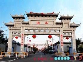 农村石牌楼的云纹饰的设计应用