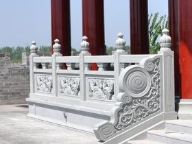 古建筑石栏杆栏板雕刻厂家施工介绍