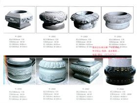六个好看的古建筑柱础石图片