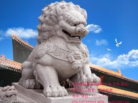 大门口摆放石狮子的六大寓意和讲究