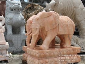 石雕大象寓意好-摆放事项要知道