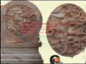 门墩石厂家怎么制作石狮子抱鼓石-独具匠心-追求精品