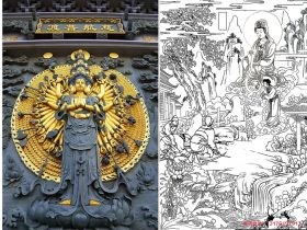 历代浮雕观音菩萨佛像名作图片大全
