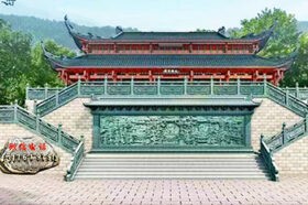 沙岩石材浮雕背景墙加工制作-汉白玉名人浮雕壁画文化墙图片大全