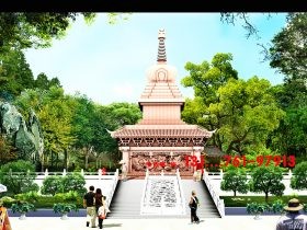 和尚石塔石雕舍利塔图片和为什么建造佛塔