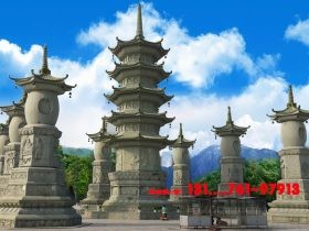 石塔三大类和佛塔的六大图片样式