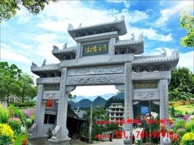 新农村石牌楼生产厂家雕刻制作六大要点