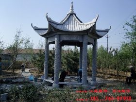 石凉亭图片大全_凉亭象征寓意