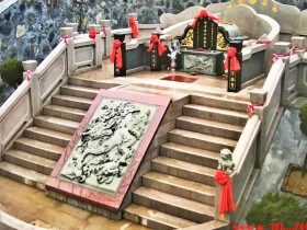 农村坟墓墓碑图片设计成这样-大富大贵