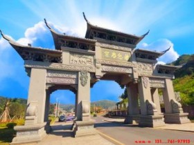 山门石牌坊的作用和空间感受