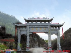 农村牌坊价格和村口十大石牌坊图片