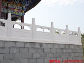 汉白玉护栏和花岗岩石材栏杆价格多少钱一米