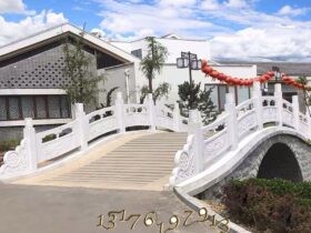 汉白玉石护栏扶手图片和花岗岩栏杆价格