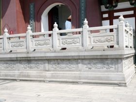 寺院石栏杆价格和宁静深远图片样式