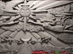 浮雕壁画浮雕壁画的发展历程和设计说明