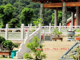 景区石栏杆_河道护栏设计制作