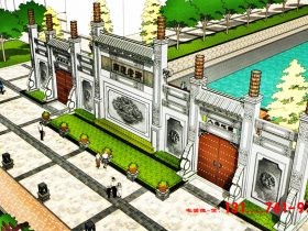 祠堂牌坊雕刻样式和意义_家族石牌坊传承一脉文化