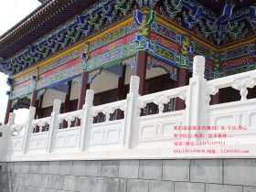 十个好看的汉白玉石栏杆-大理石护栏-雪花白石栏板图片大全