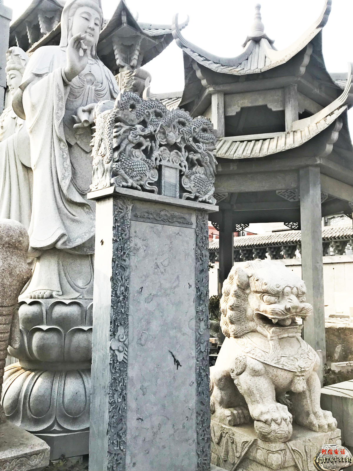 龙头石碑