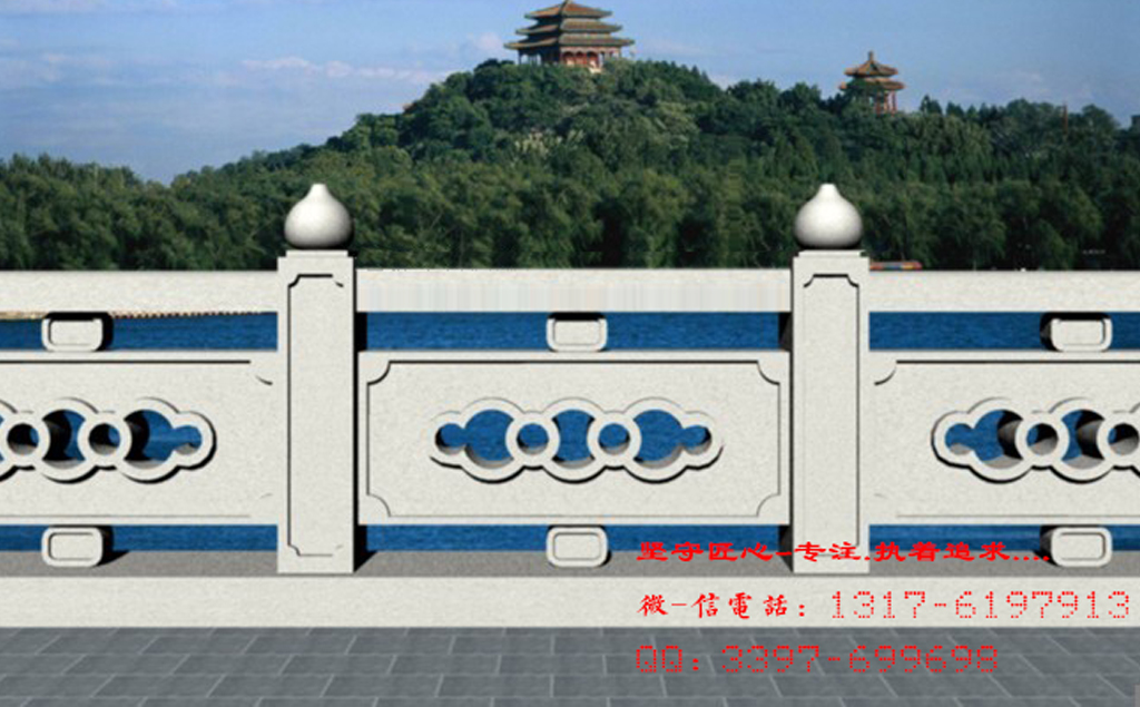工程河道护栏图片